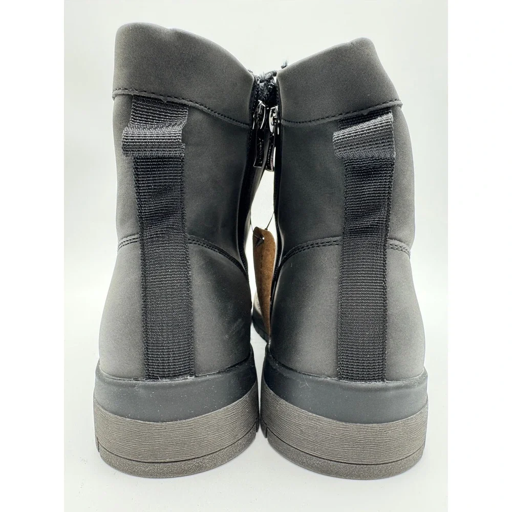 Joules Mens Boots US 11‎ Black Lace Up Casual Ankle Boots